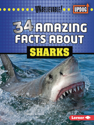 cover image of 34 Amazing Facts about Sharks